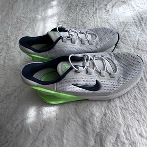 Nike Youth Sneakers in Teal and Lime